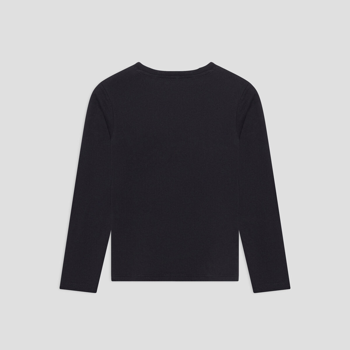 T-shirt manches longues noir gar&ccedil;on
