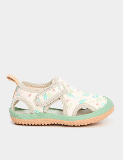 Sandales de plage multicolore bébé garçon