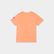 T-shirt coton manches courtes Pikachu orange fonc&eacute; gar&ccedil;on