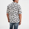 Chemise manches courtes blanc homme