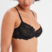 Soutien-gorge emboîtant dentelle noir femme