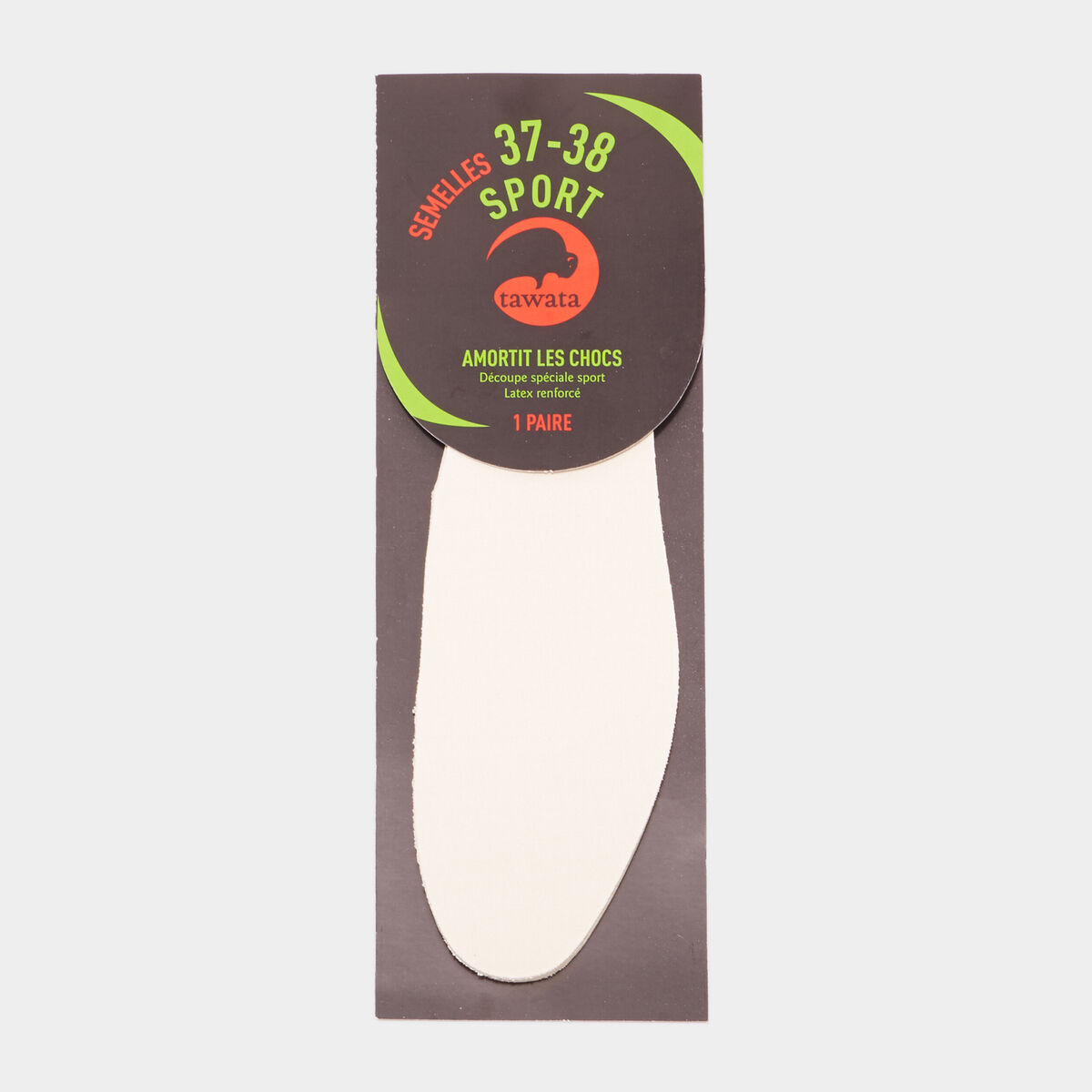 Semelles sport Tawata blanc mixte