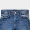 Bermuda regular en jean denim stone gar&ccedil;on