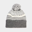 Bonnet &agrave; pompon gris gar&ccedil;on