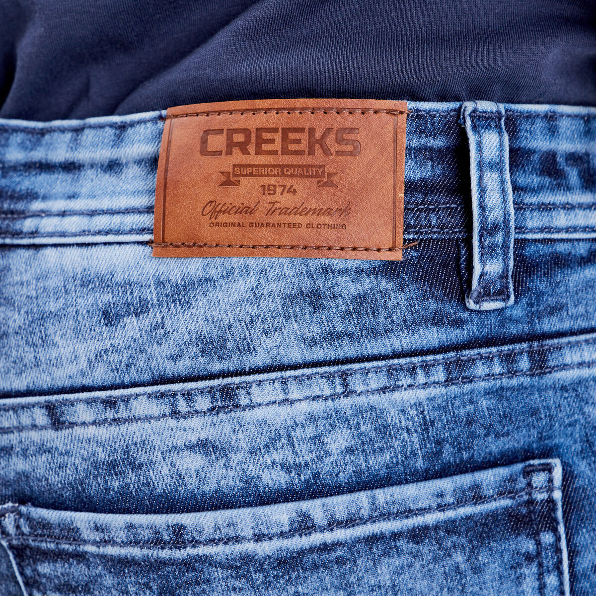 Jeans slim 5 poches denim stone homme