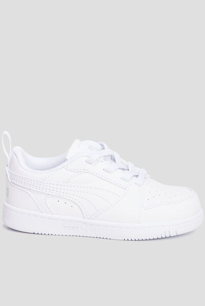Tennis basses Puma Rebound Joy blanc fille