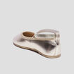 Ballerines métallisées jaune or fille