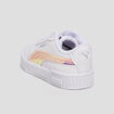 Tennis à lacets Puma Carina 2.0 blanc bébé fille