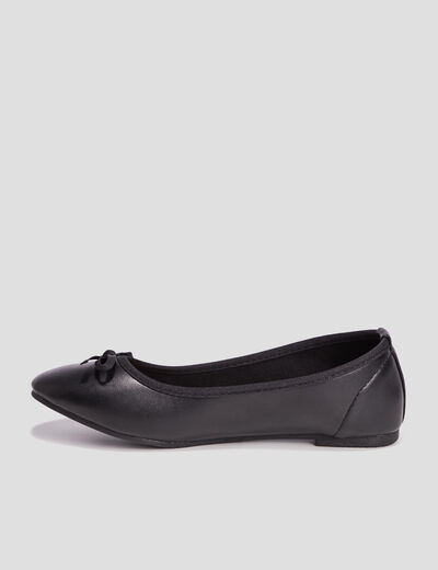 Ballerines vernies noir fille