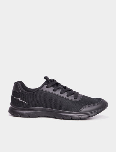 Baskets running Run-Up noir femme