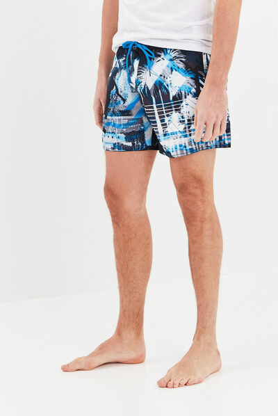 Short de bain Freegun bleu homme