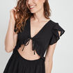 Robe évasée Liberto noir femme