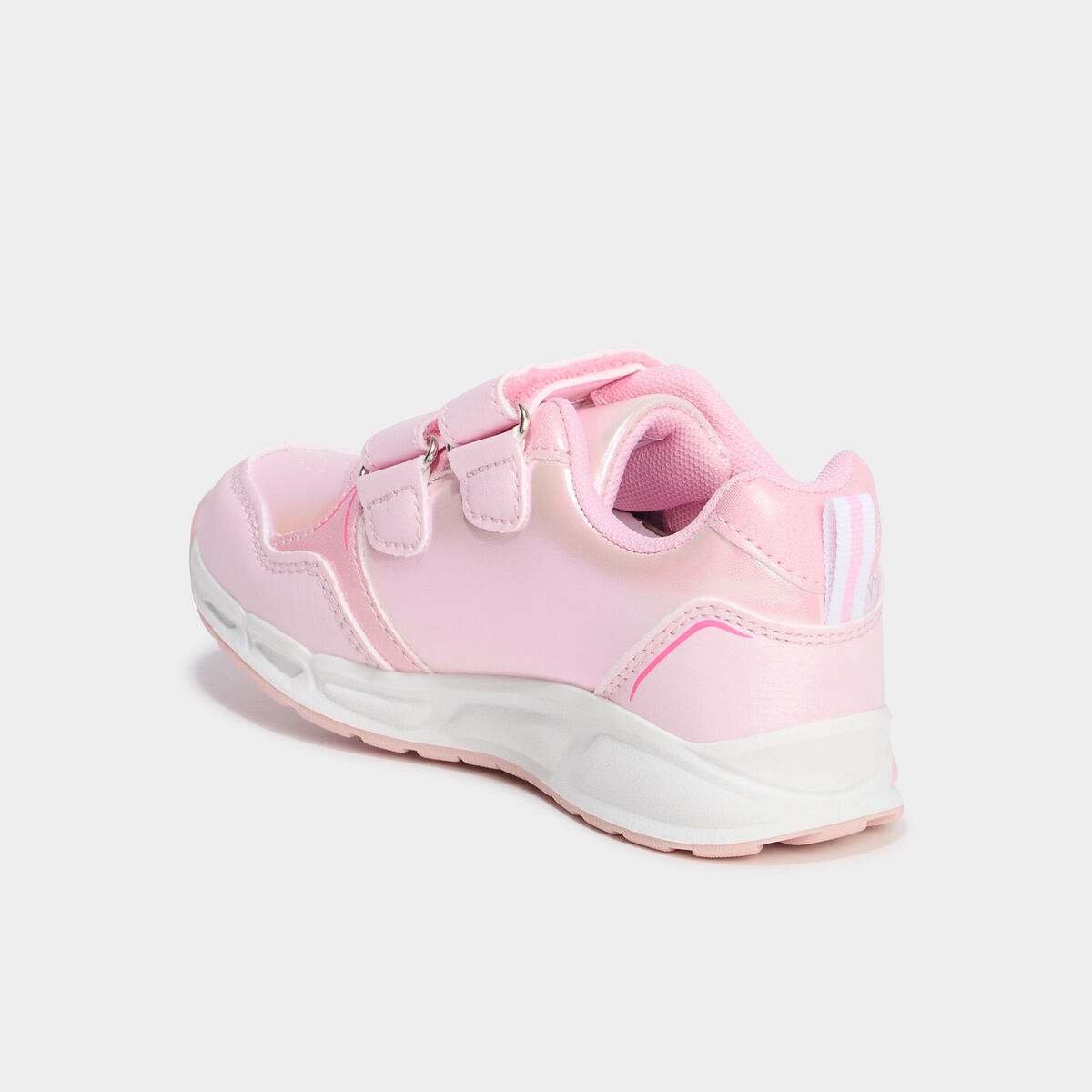 Baskets running lumineuses rose fille