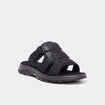 Mules &agrave; scratchs noir homme