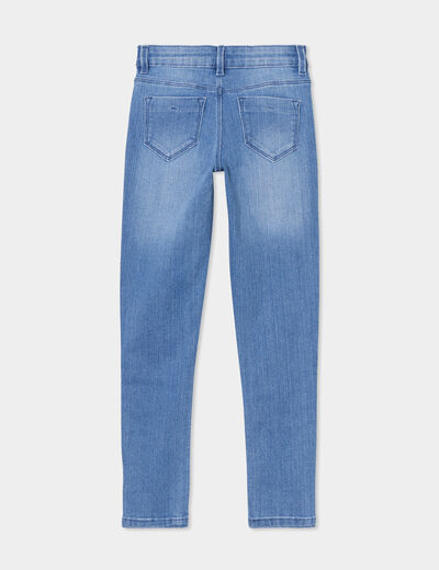 Jeans skinny 5 poches denim double stone fille