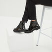 Bottines vernies zipp&eacute;es Liberto noir fille