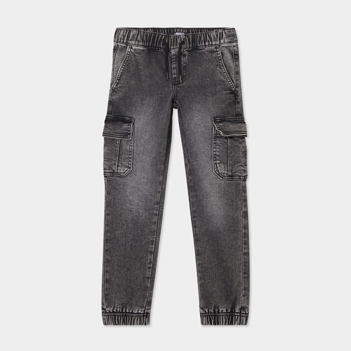 Jeans battle bas resserr&eacute; denim noir gar&ccedil;on
