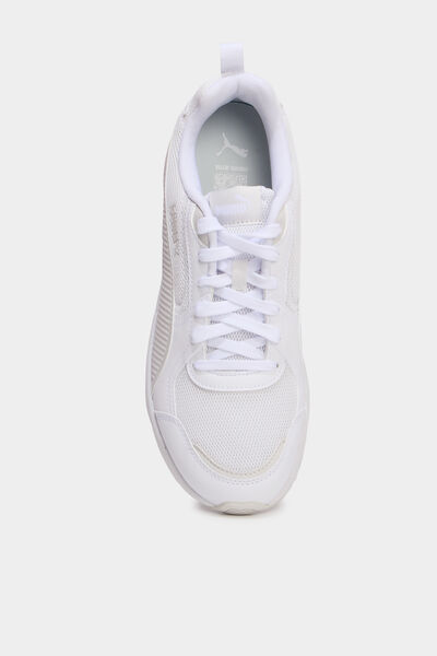 Baskets running &agrave; lacets Puma blanc homme