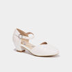 Babies c&eacute;r&eacute;monie &agrave; talons paillettes blanc fille