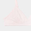 Lot de 2 soutiens-gorge triangle coton rose clair fille
