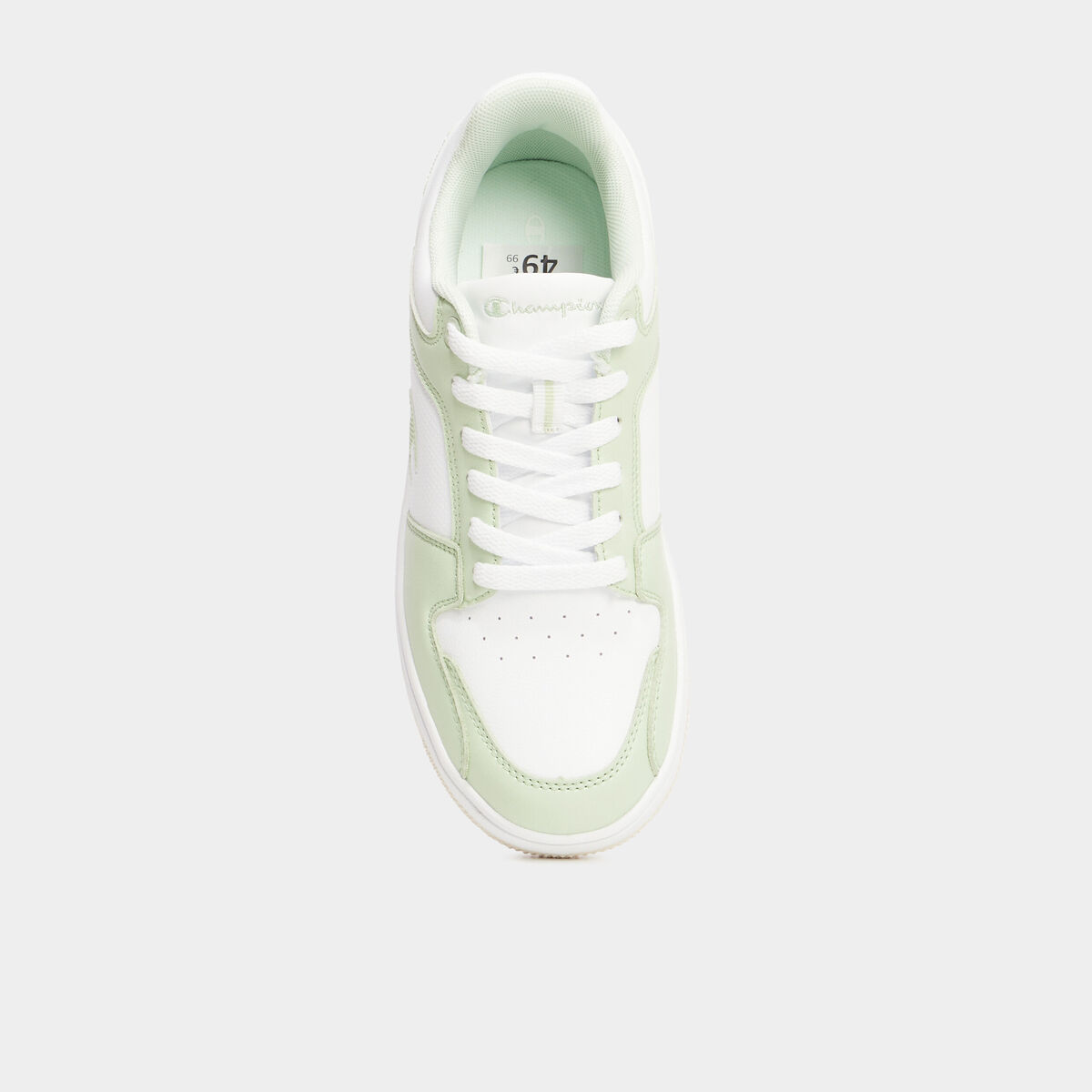 Baskets &agrave; lacets RD18 2.0 Low Champion vert menthe femme