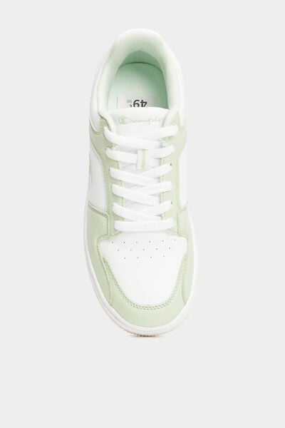 Baskets &agrave; lacets RD18 2.0 Low Champion vert menthe femme