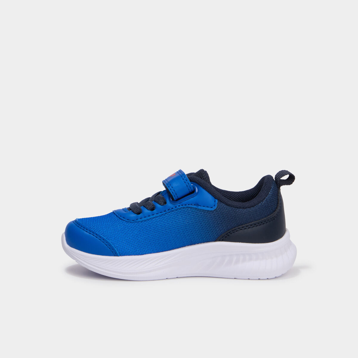 Baskets running &agrave; scratchs orange fluo gar&ccedil;on