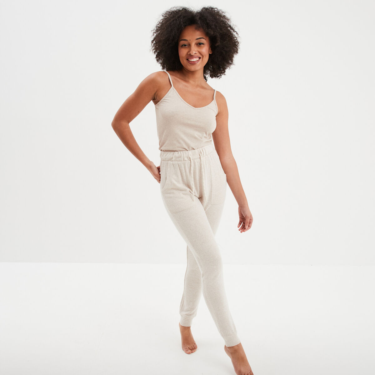 Bas de pyjama sable femme