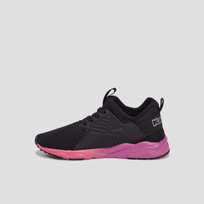 runnings a lacets kappa san puerto noir fille Runnings à lacets Kappa San Puerto noir fille