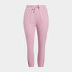 Pantalon de jogging droit violet clair femme grande taille