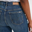 Jeans slim taille haute denim dirty femme