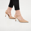 Escarpins slingback talon kitten sable femme