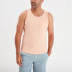 Débardeur droit 1 poche coton Creeks rose homme