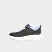 Baskets running &agrave; scratchs Skechers Wave noir fille