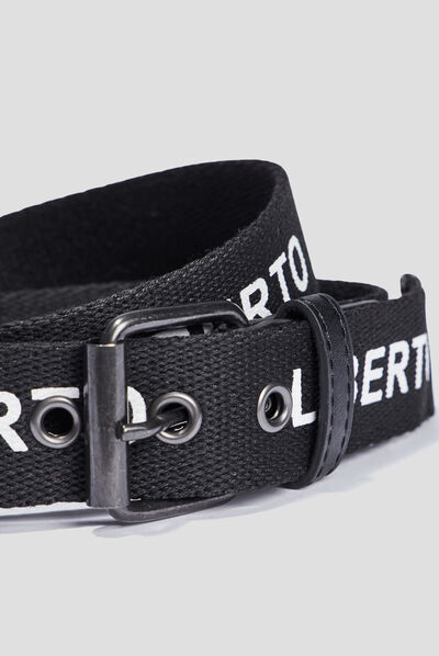 Ceinture Liberto noir garçon