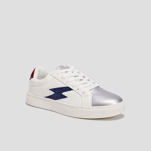 tennis a lacets blanc femme Tennis à lacets blanc femme