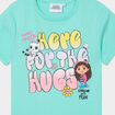 T-shirt coton Gabby et la Maison magique vert fille
