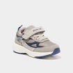Baskets running avec scratchs gris gar&ccedil;on