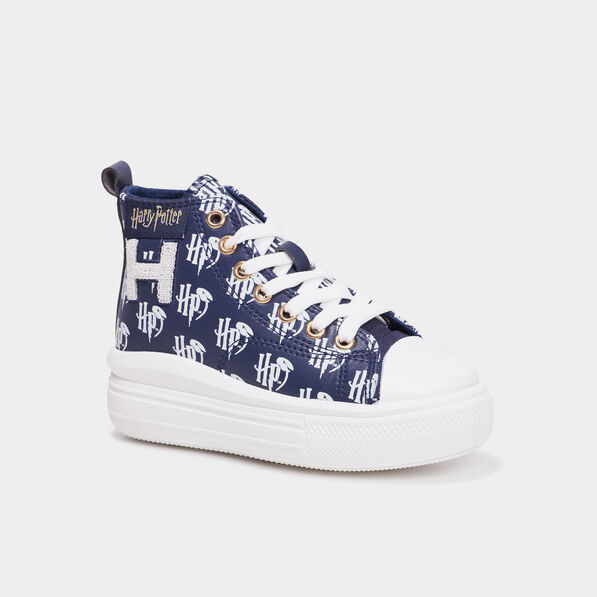 baskets montantes harry potter bleu marine fille Baskets montantes Harry Potter bleu marine fille