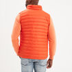 Doudoune légère déperlante sans manches orange homme