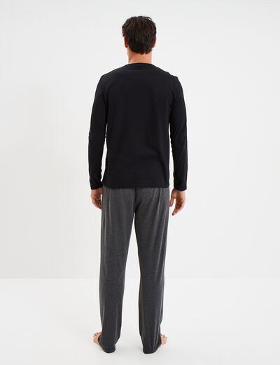 Ensemble pyjama 2 pi&egrave;ces Volkswagen noir homme