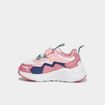 Baskets running à scratchs Creeks multicolore bébé fille