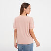 T-shirt manches courtes Creeks vieux rose femme