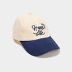 Casquette brod&eacute;e coton sable gar&ccedil;on