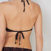 Haut de maillot de bain noir femme