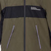 Parka mi-longue zippée à capuche noir garçon