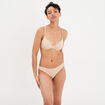 Soutien-gorge embo&icirc;tant ajustable beige femme