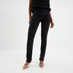 Pantalon stretch taille haute Mosquitos noir femme