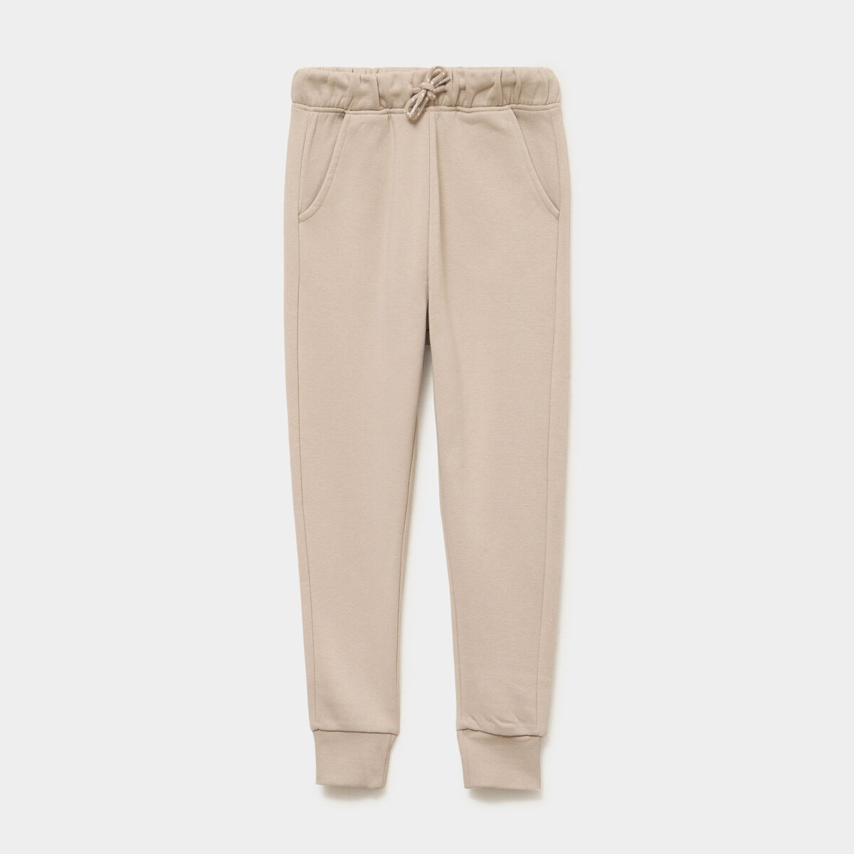 Pantalon jogging regular 2 poches gris fonc&eacute; gar&ccedil;on