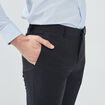 Pantalon slim bleu homme